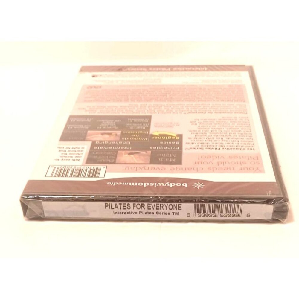 Pilates Complete For Everyone Interactive DVD With Over 35 Workouts New Sealed - Picture 3 of 4